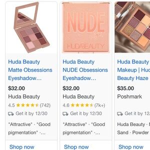 Huda sand haze pallet